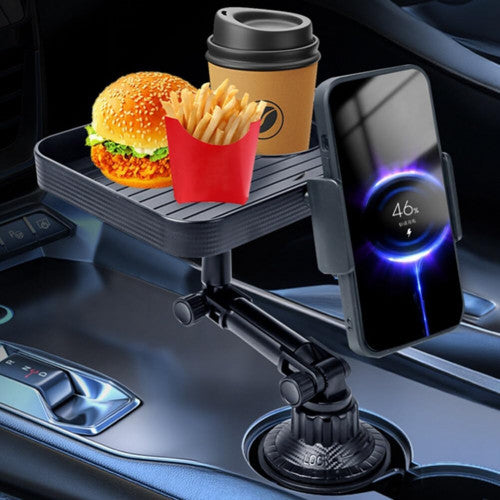 SOPORTE PARA CELULAR Y COMIDA CARRO