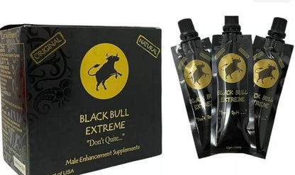 MIEL BLACK BULL EXTREME, OFERTA DE 3 SOBRES DE 15 MILIGRAMOS.